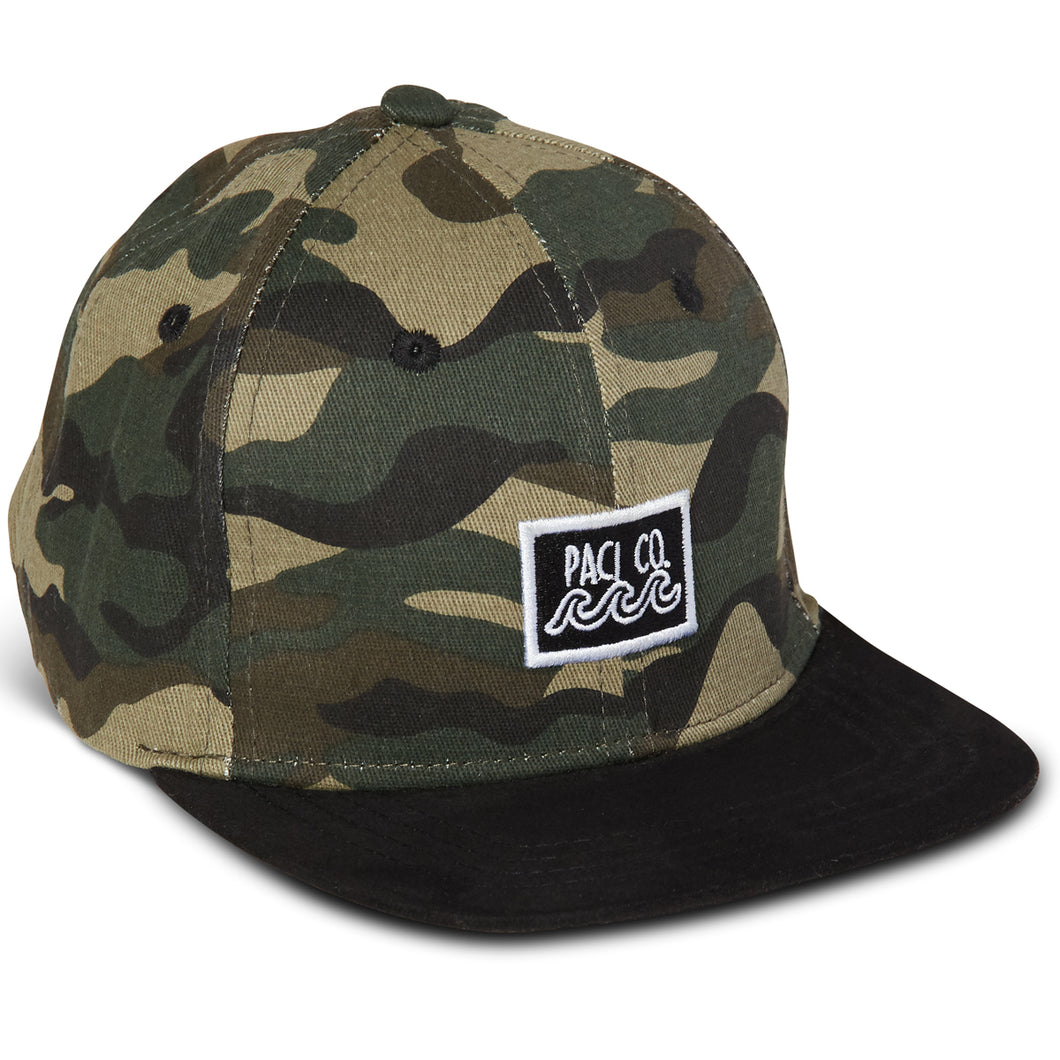 Camo Snapback Cap